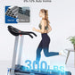 Treadmill with Auto Incline - 300 lb Capacity, 3.0HP Folding Electric Treadmill Up to 8.5 MPH Speed, Running Machine with 17.5" Wide Tread Belt and Bluetooth Speaker for Home Use