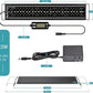 hygger Auto On Off LED Aquarium Light, Full Spectrum Fish Tank Light with LCD Monitor, 24/7 Lighting Cycle, 7 Colors, Adjustable Timer, IP68 Waterproof, 3 Modes for 24"-30" Freshwater Planted Tank