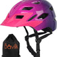 Kids Bike Helmet,Bavilk Kids Boys Girls Bike Helmets with LED Light Detachable Visor Children Youth Teen Multi-Sport for Skating Cycling Scooter Skateboard Adjustable & Lightweight 19.7"-22.4"