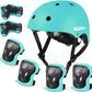 Adjustable Helmet for Ages 3-16 Kids Toddler Boys Girls Youth,Protective Gear with Elbow Knee Wrist Pads for Multi-Sports Skateboarding Bike Riding Scooter Inline skatings Longboard Roller Skate