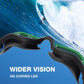 ZIONOR G1 Lite Swim Goggles with Swim Cap Comfortable Anti-fog Swimming Goggles Cap Set for Adult Men Women