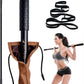 Slim Panda Yoga Stick, 5ft Natural Bamboo Stick with Rubber Ends, Exercise Stretching Stick for Yoga, Stretching, Balance and Correcting Posture, Rehabilitation Physical Therapy Aids