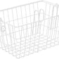Retrospec Apollo-Lite Lift-Off Bike Basket - Detachable Steel Handlebar Basket with Carrying Handle for Commuting, Shopping & Beach Trips - 14.5in x 9.5in Weather-Resistant Biking Gear