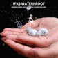TOZO T6 Wireless Earbuds, IPX8 Waterproof Ear Buds, Stereo Bass Sound Bluetooth 5.3 Headphones in Ear, 50 Hours Playtime Earphones, Wireless Charging Case, Custom 32 EQ via APP