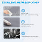 Heeyoo Elevated Dog Bed, Cooling Raised Pet Cot with Chew Proof Washable Breathable Mesh and Metal Frame, Portable Dog Cot Bed with No-Slip Feet for Outdoor or Indoor Use