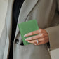 ALLIVE Passport Holder for Travel Women Men,Genuine Leather Passport Cover Wallet,Travel Must Haves Airport Essentials Travel Gifts Green