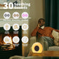 Sound Machine White Noise Machine with 30 Soothing Sounds 36 Levels Volume 5 Timers and Memory Function Effectively Blocks Noise Ideal Sleep Machine for Baby Kids Adults Colors Night Light