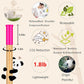 5ft Yoga Stick from Natural Bamboo with Non-Slip Handle-Stretching Stick for Mobility, Flexibility,Exercise,Workout, Physical Therapy,Pilates,Balance Fitness-Access Online Video Guide Without Any Info
