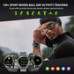 Smart Watch for Men Bluetooth Answer/Make Call, 1.43" AMOLED Display Luxury Smartwatch, Fitness Tracker with 100+ Sport Modes, Heart Rate/Sleep Monitor for iOS Android, 2 Watch Bands (Black)