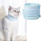 Cat Neck Brace Cover - Breathable & Adjustable Elizabethan Collar for Post-Surgery Recovery Anti-Scratch Anti-Lick Protection, Cervical Cone for Small Medium Large Dogs Puppies Kittens (X-Large,Blue)