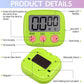 Weewooday 24 Pcs Digital Kitchen Timer Magnetic Timer Bulk On/Off Switch Minute Second Count up Countdown Loud Alarm for Exercise Cook Baking(Multicolor)