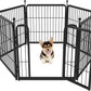 FXW Rollick Unleashed Dog Playpen for Indoor, Yard, RV Camping, 24 inch 6 Panels for Small and Puppy Dogs│Patented