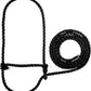Weaver Leather Livestock Cattle Poly Rope Halter Black