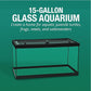 Tetra ReptoHabitat Kit for Aquatic Reptiles and Amphibians, 15 Gallons, Create a Home for Aquatic Juvenile Turtles, Frogs, Newts and Salamanders, 24.4 x 12.5 x 12.7 inches