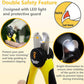 LED Dog Nail Clippers with Light, Trimmers with Protective Guard, Quick Sensor, Safety Lock and Nail File - Suitable for Large and Small Dogs & Cats (Yellow, LED)