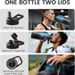 128oz Insulated Water Bottle, Triple Wall Vacuum Stainless Steel Water Bottles - Keeps Cold 48H, Reusable One Gallon Jug for Gym, Sports, Camping, Hiking,Travel, Midnight Blue Speckle