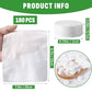 180 PCS Compressed Towel, Mini Compressed Towel Tablets, Disposable Compressed Face Towels, Camping Towel, Portable Bulk Compressed Coin Tissues for Home, Travel, Outdoor Sports