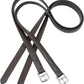 Jeereal Stability English Stirrup Leathers with Strong Nylon Core for Equestrian Riding