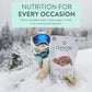 Meow Freeze Dried Cat Food - Wild Brushtail Recipe, High Protein Cat Treats, Meals & Toppers,Dry Cat Food,9.9 oz