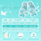 Kids Roller Skates for Girls-Outdoor 4 Size Adjustable Butterfly Quad Rollerskates for Indoor Ages 3-12 Years Beginners Children's Birthday Gift with Light Up Wheels patines para niñas Indoor