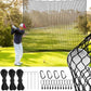 Sports Backstop Net - Hitting Net for Golf, Baseball, Hockey, Soccer - 10 x 10Ft/10 x 15Ft/10 x 20Ft/10 x 25Ft/15 x 15Ft/15 x 20Ft