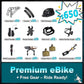 FREESKY Electric Bike for Adults,105mile Long Range Ebike, 2000W Motor 37MPH Fast Step-Thru E Bike 25Ah Samsung Cells Battery Full Suspension Electric Dirt Bicycle 26'' Fat Tire for Commuter Mountains