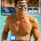 Rantizon Swim Goggles 2 Pack, Wide View Anti Fog&UV Swimming Goggles for Audlt, No Leaking Swim Glasses for Men Women Kids