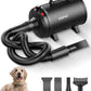 Dog Dryer, 5.2HP/ 3800W Pet Grooming High Velocity Force Blower with 4 Nozzles, Adjustable Speed and Temperature Dog Hair Dryers for Grooming