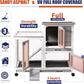 Rabbit Hutch, Indoor Rabbit Cage Two Story Bunny Hutch with Wheels Guinea Pig Cages with Removable No Leaking Tray, Ramp, Outdoor Pet House for Small Animals