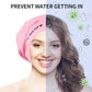 Keary Extra Large Swim Cap for Braids and Dreadlocks Extensions Weaves Long Hair, Waterproof Silicone Cover Ear Bath Pool Shower Swimming Cap for Adult Youth to Keep Hair Dry, Easy to Put On and Off