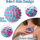 Deep Tissue Massage Ball for Exercise & Recovery - SGS Certification - Targets Back, Shoulder, Legs&Feet - Relieves Muscle Knots, Joint Pain&Tightness, Pressure Point Therapy- Myofascial Release Ball