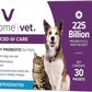 Visbiome® Vet Advanced GI Care Probiotic for Dogs & Cats – 225B CFU, 8-Strain Formula – Veterinarian Recommended, Clean Label Certified – 30 Packets