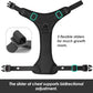 No Pull Dog Harness, Puppy Vest with Front Clip for Small Medium Large Sized Dog(Black,S)