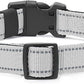 Reflective Dog Collar Padded with Soft Neoprene Breathable Quick Release Basic Dog Collars for Puppy Small Dogs Girl Boy Xs Silver