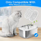 Cat Fountain Filter Replacement, Cat Water Fountain Filters Compatible with Rellaty & Fit for Neareal 3.2L/108oz Fountains, 10PCS Replacement Filters with 10PCS Sponge 10+10 Pack