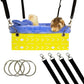Ferret Hammock For Cage Box, use as Hanging Bed or Secure to Cage. Ferret Cage Accessories w/ Adjustable Straps, Perfect Small Pet Bed, Hanging cat hammock Bed, Guinea Pig Bed or Rabbit Bed.