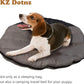 Camping Dog Sleeping Bag, Waterproof Warm Pet Bed Cave, Packable Washable Dog Bed Mat with Compression Bag
