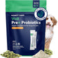 Honest Paws Probiotics for Dogs - Dog Digestion Gut Health Probiotic Powder with Prebiotic Made in The USA, Digestive and Immune Support - Digestive Enzymes with Pumpkin Flavor (30 Sticks)
