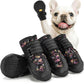 Dog Shoes for Medium Dogs, Large Dog Boots for Winter Snow, Hot Pavement, Dog Booties & Paw Protectors Size 3
