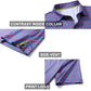 Men's Golf Polo Shirts Short Sleeve Striped Performance Moisture Wicking Dry Fit Golf Shirts for Men