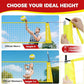 BAGAIL Volleyball Net, 12ft/20ft Portable Volleyball Net for Backyard - Adjustable Height, Heavy-Duty Frame, Freestanding Design - Portable Outdoor/Indoor Volleyball Set with Carry Bag