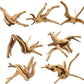 WDEFUN Natural Spiderwood for Aquarium Decor 7-Piece 4''-8'' Long Natural Driftwood Branches for Fish Tank Decorations