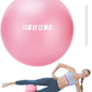 Pilates Ball, 9 Inch Small Exercise Mini Soft Workout Yoga Ball with Exercise Guide, for Home Gym Yoga, Pilates, Core Training, Workout, Balance, Stability