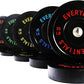 2-Inch Olympic Bumper Plates, Perfect Weight Plates for Weightlifting and Strength Training, Multiple Weights Available