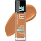 Maybelline Fit Me Matte + Poreless Liquid Oil-Free Foundation Makeup, Cappuccino, 1 Count (Packaging May Vary)