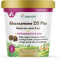 NaturVet – Glucosamine DS Plus - Level 2 Moderate Care – Supports Healthy Hip & Joint Function – Enhanced with Glucosamine, MSM & Chondroitin – for Dogs & Cats–70 Soft Chews