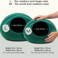 MEOWFIA Cat Cave – Premium Felt Cat Bed for Indoor Cats, Handmade 100% Merino Wool (Medium, Emerald)