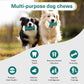 Pceotllar Indestructible Dog Chew Toys, Interactive Puzzle Toys with Beef Flavor, Safe Rubber for Aggressive Chewers - Large, Medium, Small Dogs - Green