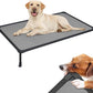 Veehoo Chew Proof Dog Bed, Non-Chewable Cot for Large Dogs, Anti-Scratch Durable Hammock Raised Place for Training Platform, Outdoor Cooling Off Ground, CWC2420ACP