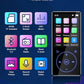 96GB MP3 Player with Bluetooth 5.0: Portable Lossless Sound Music Player with HD Speaker,2.4" Screen Voice Recorder,FM Radio,Touch Buttons,Support up to 64GB for Sport(Earphones&64GB TF Card Included)